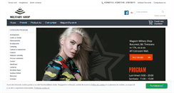 Desktop Screenshot of military-shop.ro